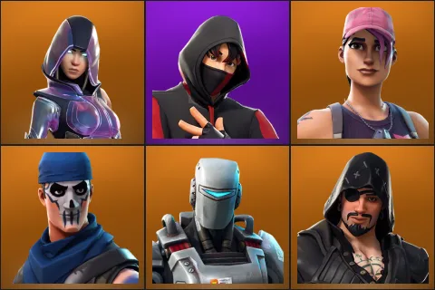 Glow, IKONIK, Rose Team Leader, Warpaint, A.I.M., Blackheart