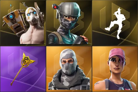 Psycho Bandit, Elite Agent, Take The L, The Axe of Champions, Havoc, Rose Team Leader