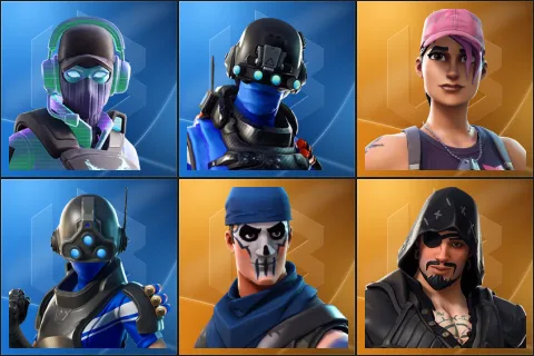 Breakpoint, Carbon Commando, Rose Team Leader, Trilogy, Warpaint, Blackheart