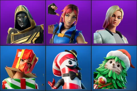 Blitz Knight, Explorer Emilie, Jackie, Holiday Boxy, Mr. Dappermint, Winterfest Bushranger