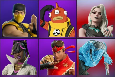 Scorpion (MK3), Blinky Fishstick, Carletta, Danica, FIRE Master Kai, Gale