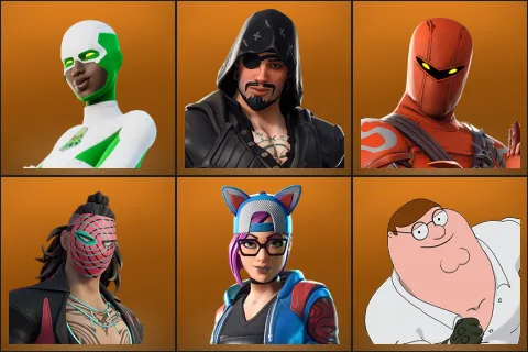 Backlash, Blackheart, Hybrid, Kado Thorne, Lynx, Peter Griffin