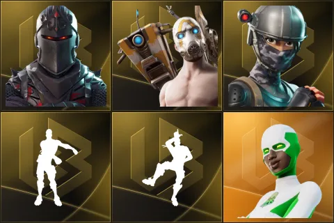 Black Knight, Psycho Bandit, Elite Agent, Floss, Take The L, Backlash