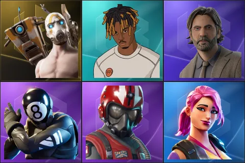 Psycho Bandit, Slayer Juice WRLD, Alan Wake, 8-Ball vs Scratch, Wingman, Journey vs Hazard
