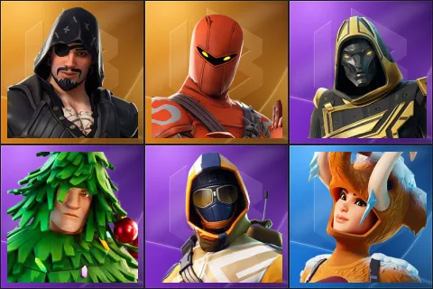 Blackheart, Hybrid, Blitz Knight, Lt. Evergreen, Summit Striker, Wooly Warrior