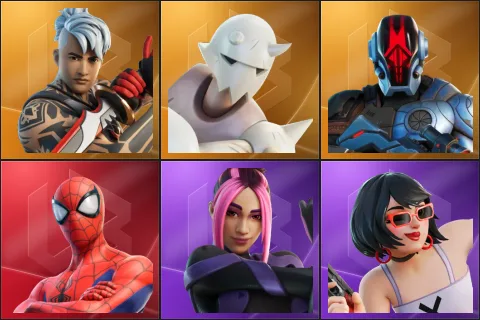 Ronin, Snap, The Foundation, Spider-Man, Adira, Evie