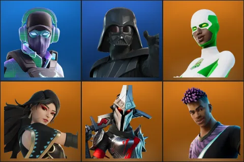 Breakpoint, Darth Vader, Backlash, Era, Eternal Knight, Fade