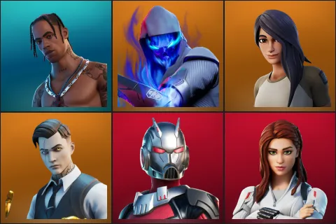 Travis Scott, Fusion, Gear Specialist Maya, Midas, Ant-Man, Black Widow (Snow Suit)
