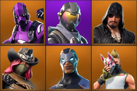 Dark Vertex, Rogue Agent, Blackheart, Calamity, Carbide, Drift