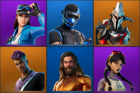 Cloud Striker, Fixer, Eternal Knight, Fade, Aquaman, Jules
