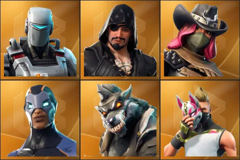 A.I.M., Blackheart, Calamity, Carbide, Dire, Drift