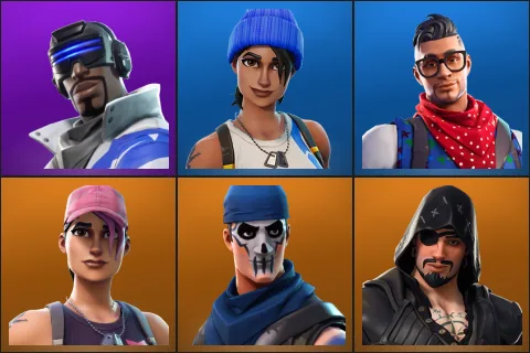 Blue Striker, Blue Team Leader, Prodigy, Rose Team Leader, Warpaint, Blackheart