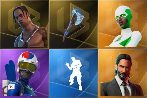 Travis Scott, Leviathan Axe, Backlash, Mogul Master (KOR), Laugh It Up, John Wick