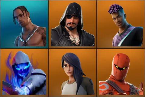 Travis Scott, Blackheart, Fade, Fusion, Gear Specialist Maya, Hybrid