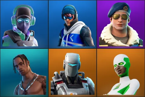 Breakpoint, Point Patroller, Royale Bomber, Travis Scott, A.I.M., Backlash