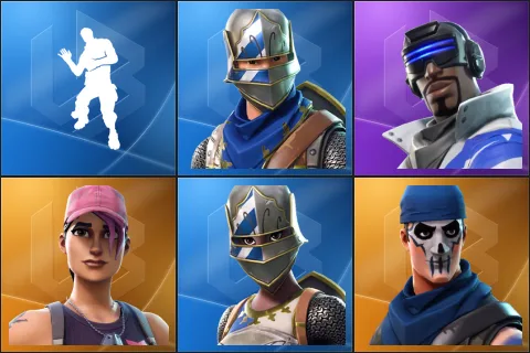 Laugh It Up, Blue Squire, Blue Striker, Rose Team Leader, Royale Knight, Warpaint