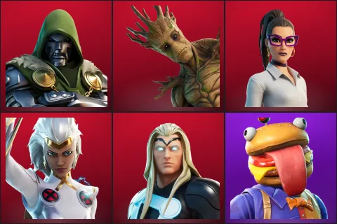Doctor Doom, Groot, Jennifer Walters, Storm, Thor, Beef Boss