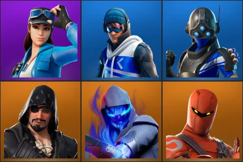 Cloud Striker, Point Patroller, Trilogy, Blackheart, Fusion, Hybrid