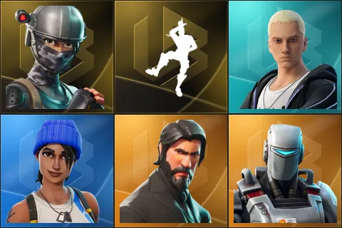 Elite Agent, Take The L, Slim Shady, Blue Team Leader, The Reaper, A.I.M.