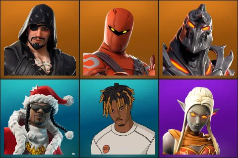 Blackheart, Hybrid, Ruin, Santa Dogg, Slayer Juice WRLD, Ember