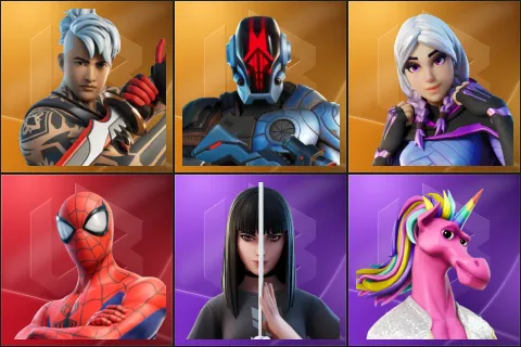 Ronin, The Foundation, Torin, Spider-Man, Charlotte, Fabio Sparklemane