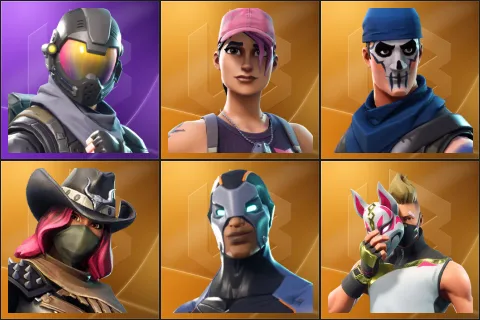 Rogue Agent, Rose Team Leader, Warpaint, Calamity, Carbide, Drift