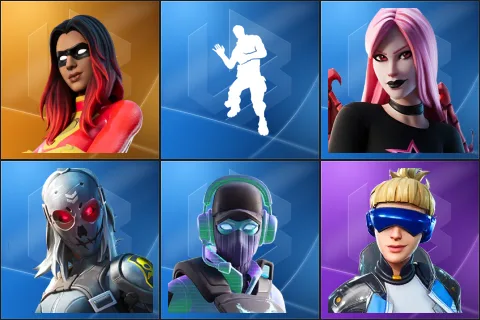 Joltara, Laugh It Up, Haze, Zadie, Breakpoint, Neo Versa