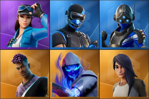 Cloud Striker, Fixer, Trilogy, Fade, Fusion, Gear Specialist Maya