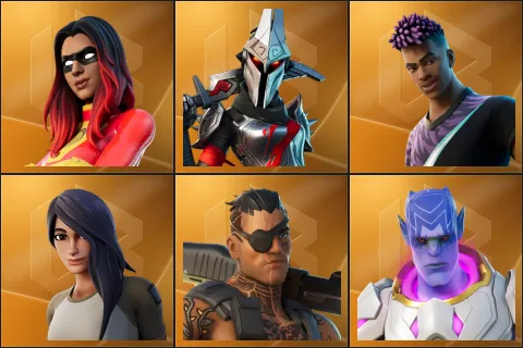 Joltara, Eternal Knight, Fade, Gear Specialist Maya, Joey, Kymera
