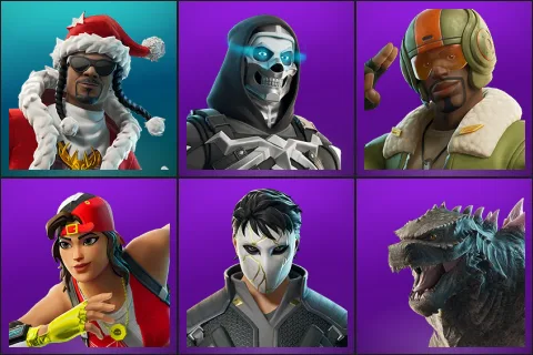 Santa Dogg, Skull Commander, Aerial Assault Bomber, Champion Sparkplug, Daigo, Godzilla Evolved