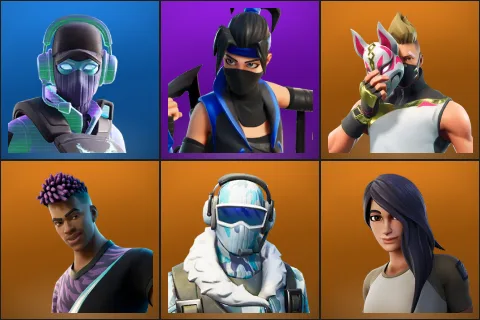 Breakpoint, Indigo Kuno, Drift, Fade, Frostbite, Gear Specialist Maya