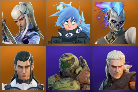 Mizuki, Nezumi, Renzo the Destroyer, The Ageless, Doom Slayer, Geralt of Rivia