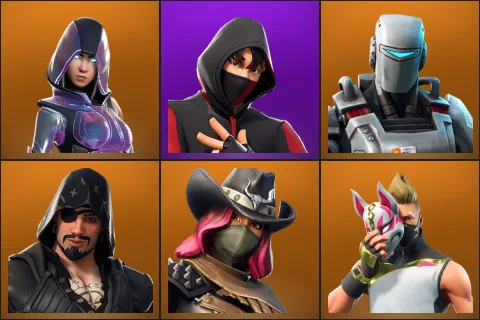 Glow, IKONIK, A.I.M., Blackheart, Calamity, Drift