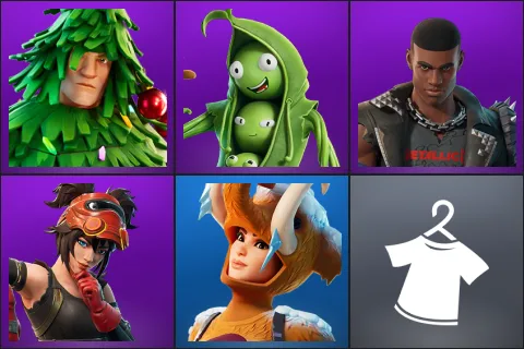 Lt. Evergreen, Peabody, Rust, The Machinist, Wooly Warrior, Default