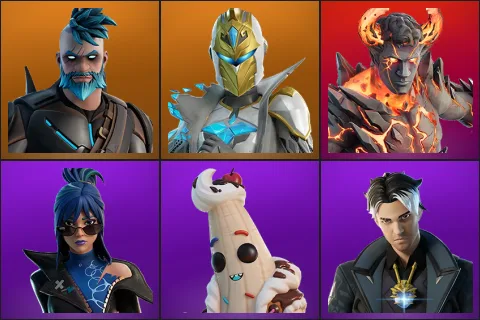 Omegarok, Spectra Knight, Heartbreak Ranger, Hope, Lil Split, Montague