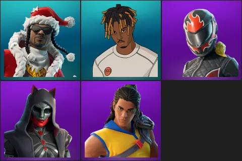 Santa Dogg, Slayer Juice WRLD, Burnoff, Felina, Trailblazer Tai