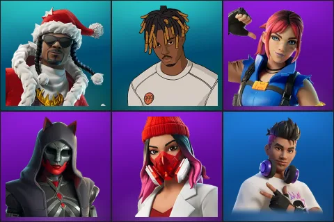 Santa Dogg, Slayer Juice WRLD, Explorer Emilie, Felina, Yulejacket, Chord Kahele