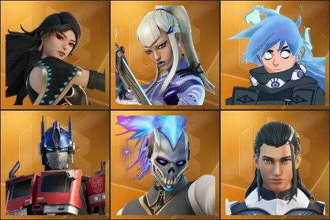 Era, Mizuki, Nezumi, Optimus Prime, Renzo the Destroyer, The Ageless