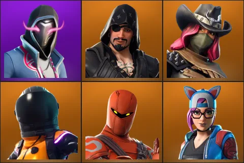 Xander, Blackheart, Calamity, Dark Vanguard, Hybrid, Lynx