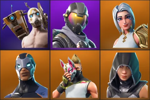 Psycho Bandit, Rogue Agent, Ark, Carbide, Drift, Fate