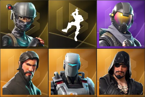Elite Agent, Take The L, Rogue Agent, The Reaper, A.I.M., Blackheart