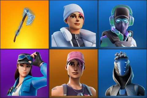 Leviathan Axe, Blizzard Bomber, Breakpoint, Cloud Striker, Rose Team Leader, Sultura