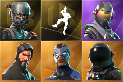 Elite Agent, Take The L, Rogue Agent, The Reaper, Carbide, Dark Voyager