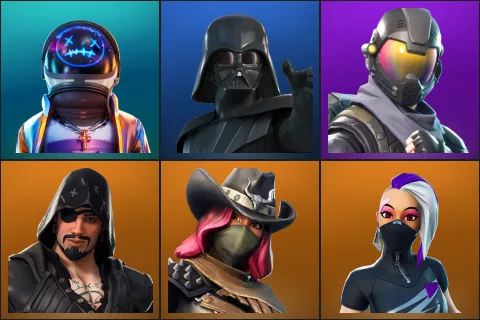Astro Jack, Darth Vader, Rogue Agent, Blackheart, Calamity, Catalyst