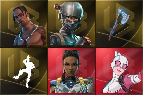 Travis Scott, Elite Agent, Leviathan Axe, Take The L, Shuri, Gwenpool