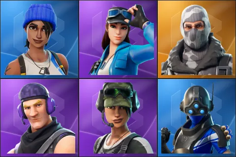 Blue Team Leader, Cloud Striker, Havoc, Sub Commander, Trailblazer, Trilogy