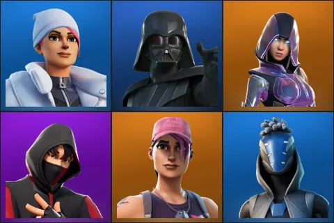 Blizzard Bomber, Darth Vader, Glow, IKONIK, Rose Team Leader, Sultura