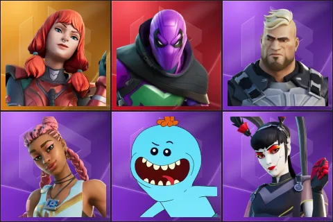 The Imagined, Prowler, Gunnar, Kiara K.O., Mr. Meeseeks, Tsuki 2.0