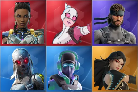 Shuri, Gwenpool, Solid Snake, Zadie, Breakpoint, Era
