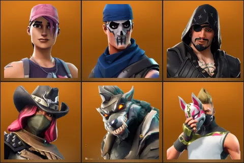 Rose Team Leader, Warpaint, Blackheart, Calamity, Dire, Drift